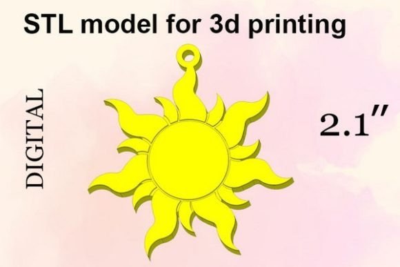 3D Print Keychain Sun: A Bright Addition to Your Accessories and Creative Projects