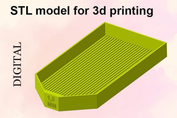 Diamond Painting Tray, Stl File, 1.5mm: Optimizing Precision Craft Workflows
