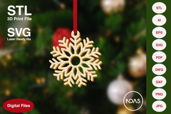 Exploring the Snowflake Christmas Tree Ornament 8a: A Versatile Design for Modern Crafting