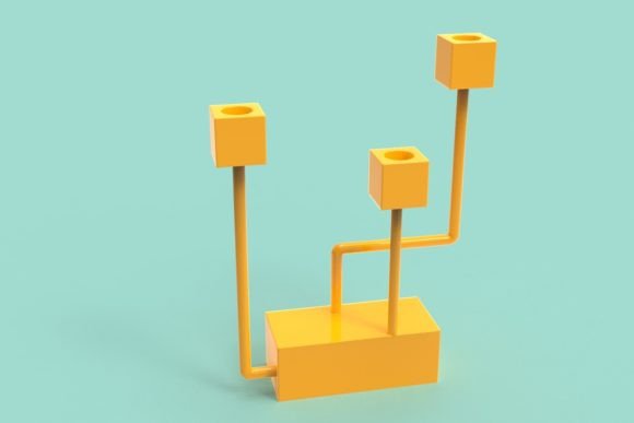 Revolutionizing Home Decor: The Cubic Candelabrum 3D Printing Candle Holder