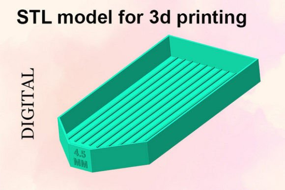 Rhinestone Sorting Tray 4,5mm STL File – A Practical Tool for 3D Printing and DIY Projects